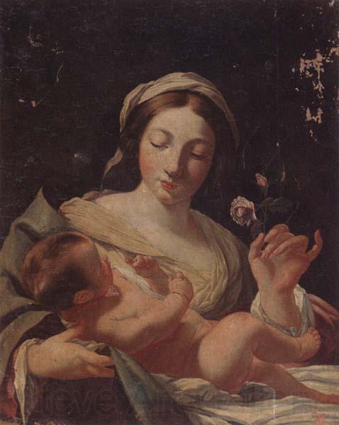 unknow artist The madonna of the rose